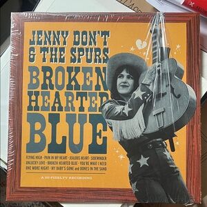 Jenny don’t and the spurs. Broken hearted blues. Alb new only ones never played